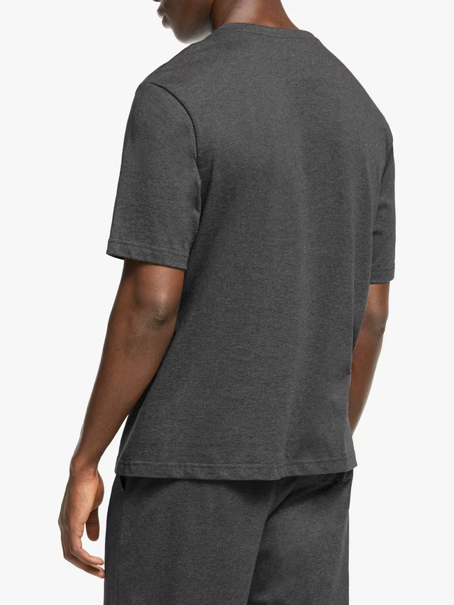 SALEM-Short Sleeve Organic Cotton Lounge Top