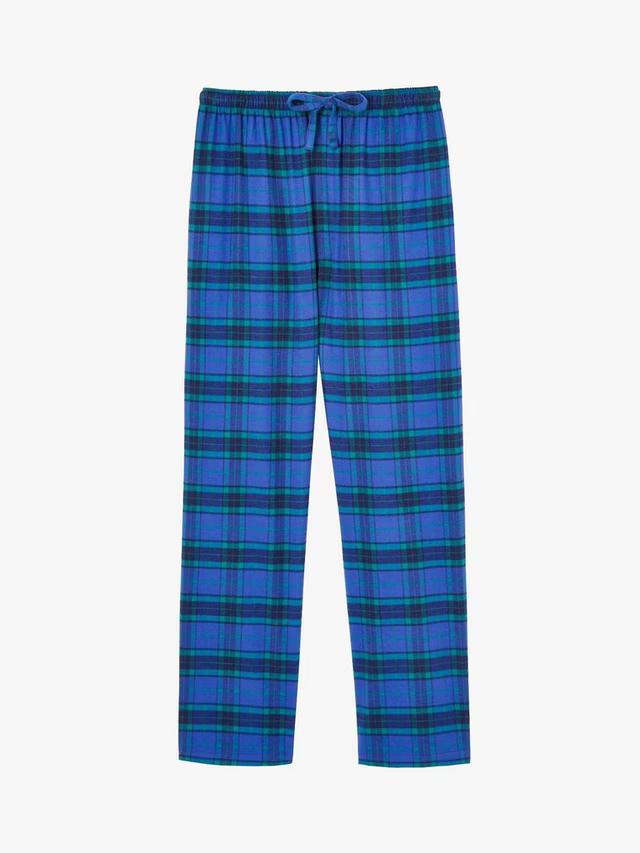 SALEM-Tartan Brushed Cotton Pyjama Trousers